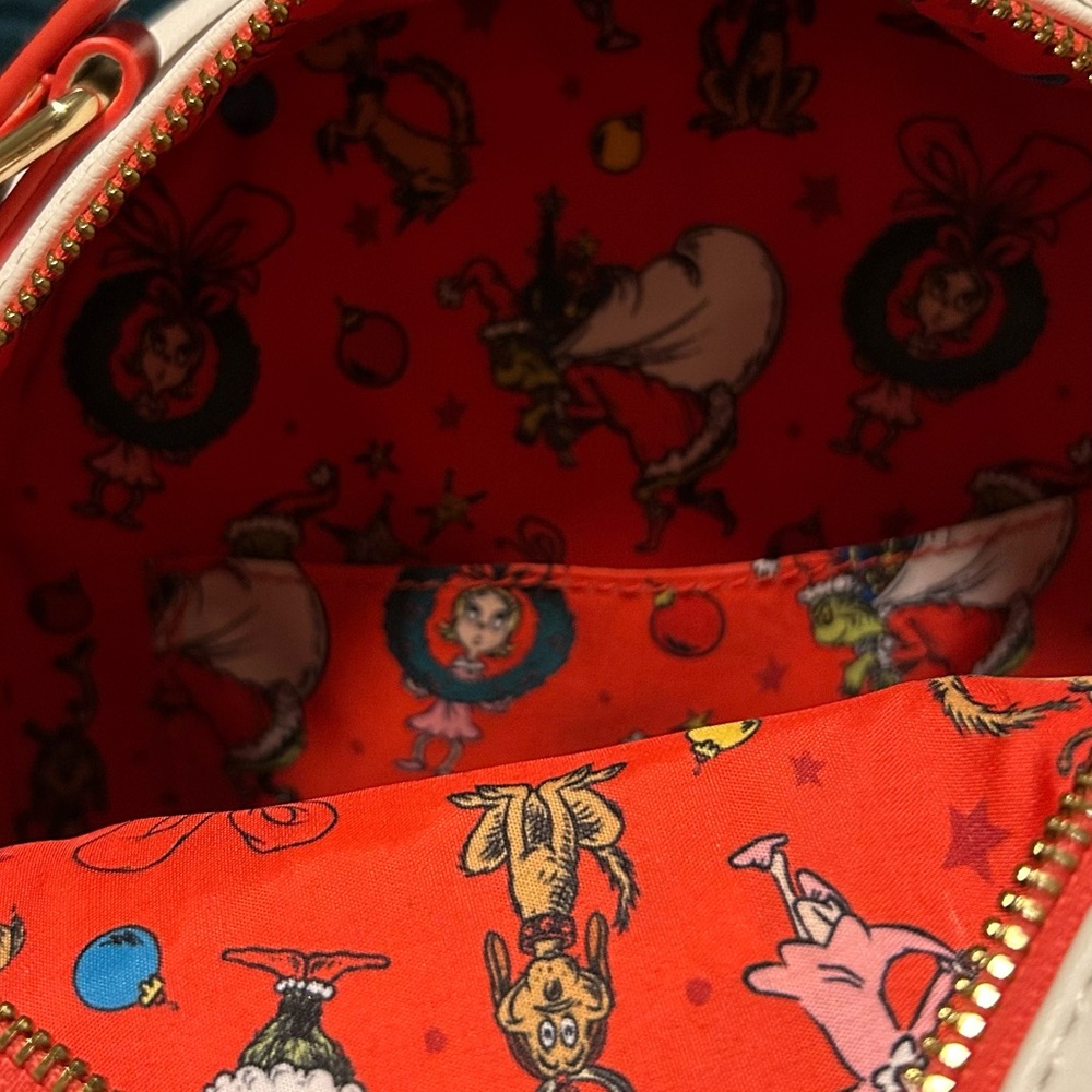 Loungefly Dr. Seuss Grinch Mini Backpack - Picture 5 of 5